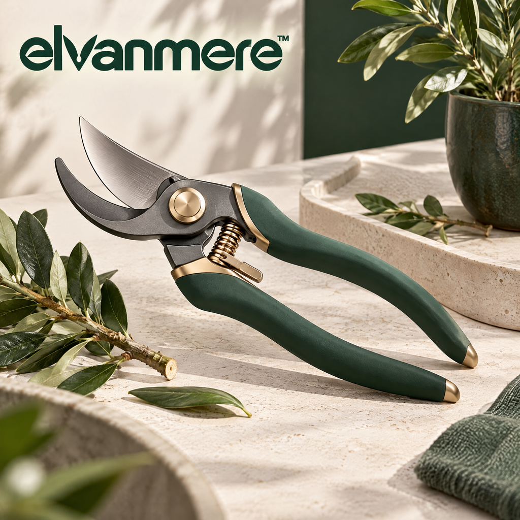 Elvanmere™ Professional Bypass Pruning Shears