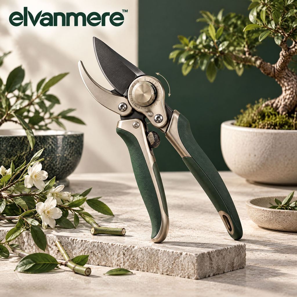 Elvanmere™ Adjustable Precision Pruning Shears
