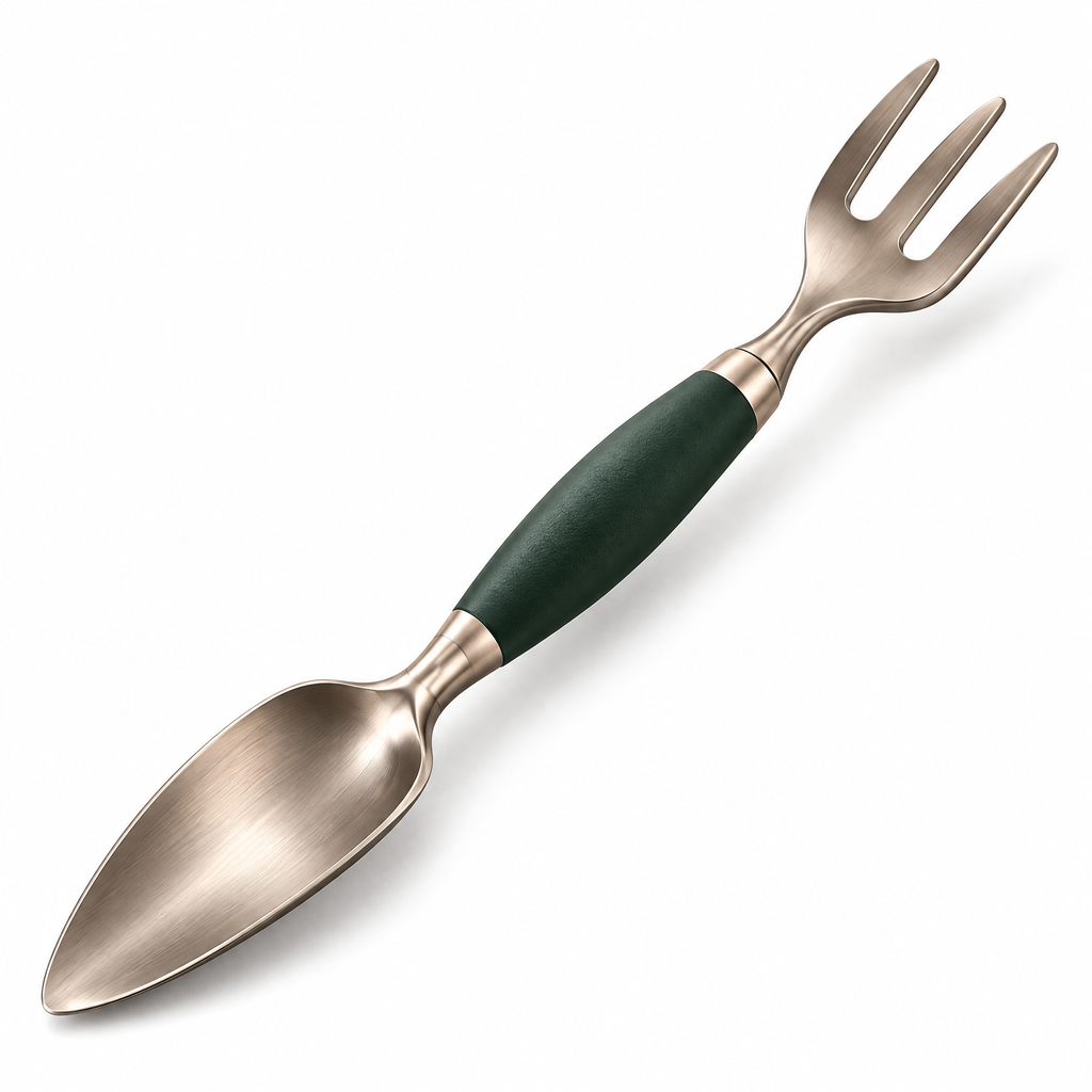Elvanmere™ Dual-Ended Garden Trowel & Cultivator