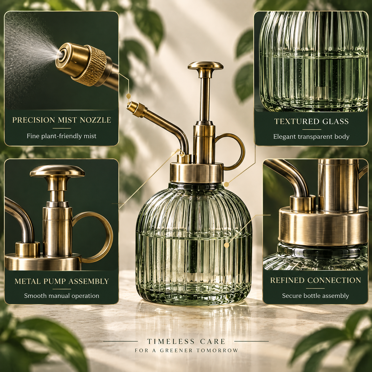 Elvanmere™ Vintage Glass Plant Mister