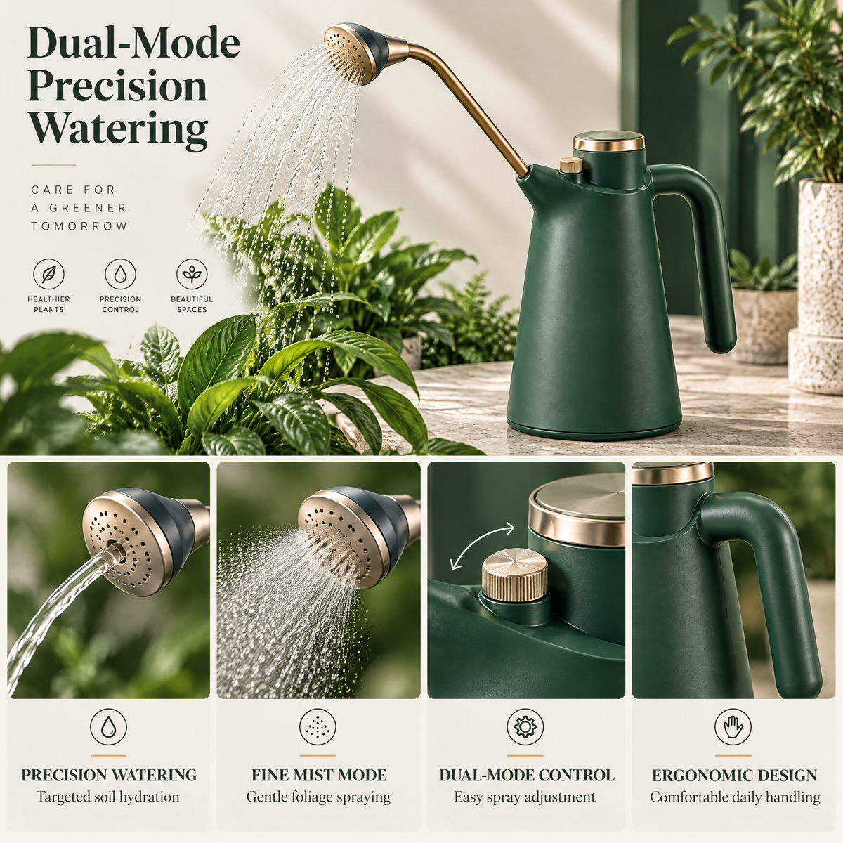 Elvanmere™ Precision Shower Watering Can