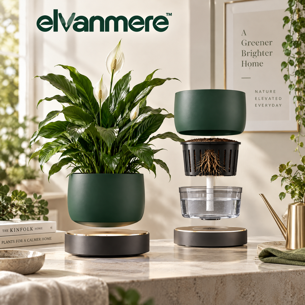 Elvanmere™ Self-Watering Indoor Planter