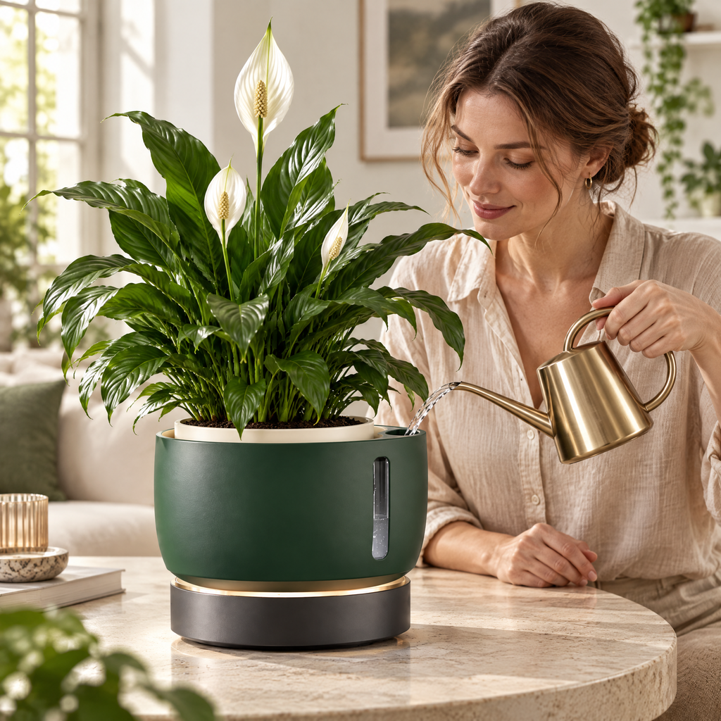 Elvanmere™ Self-Watering Indoor Planter