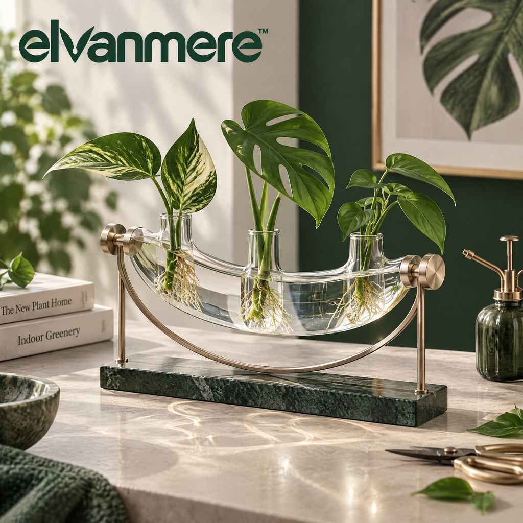 Elvanmere™ Glass Plant Propagation Station