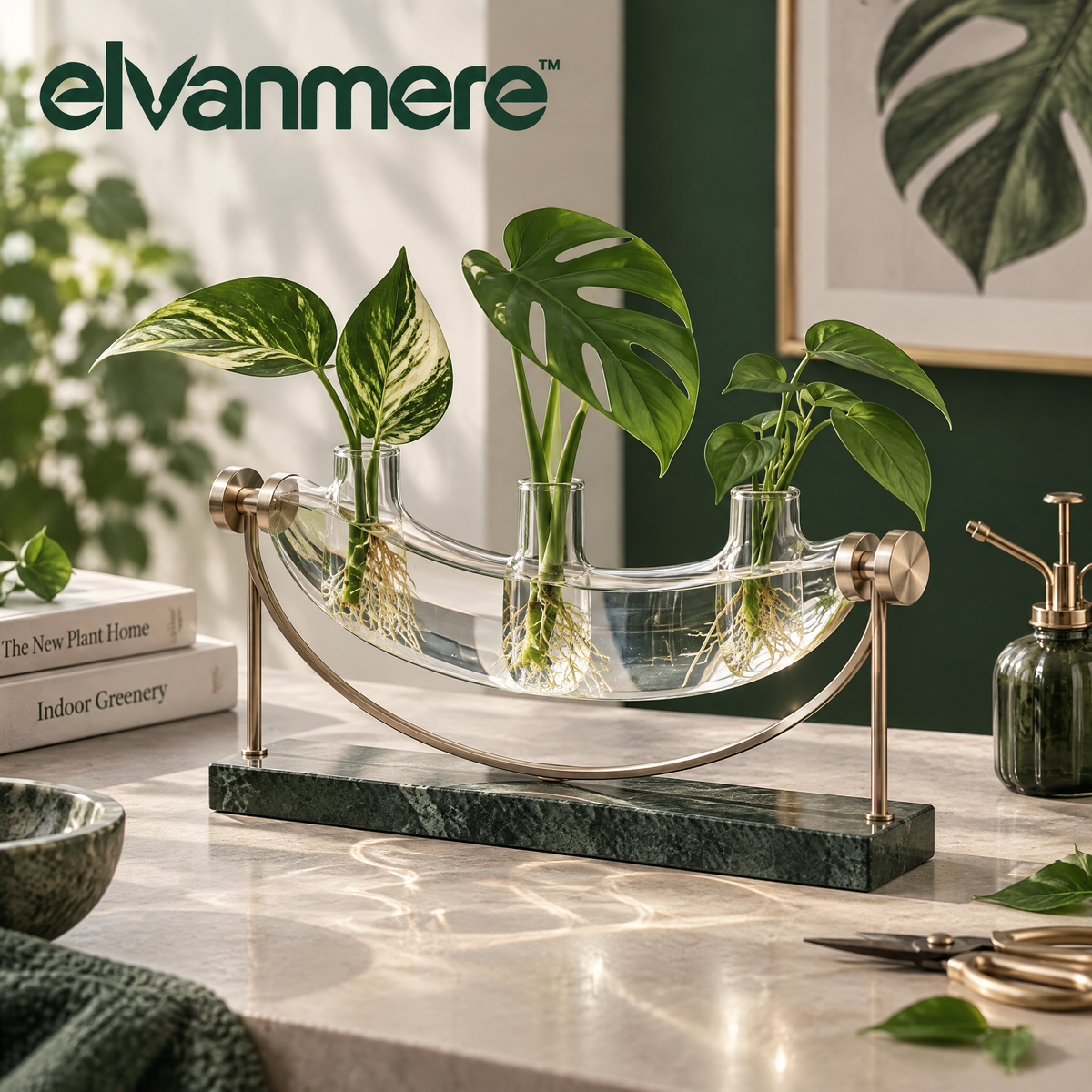 Elvanmere™ Glass Plant Propagation Station