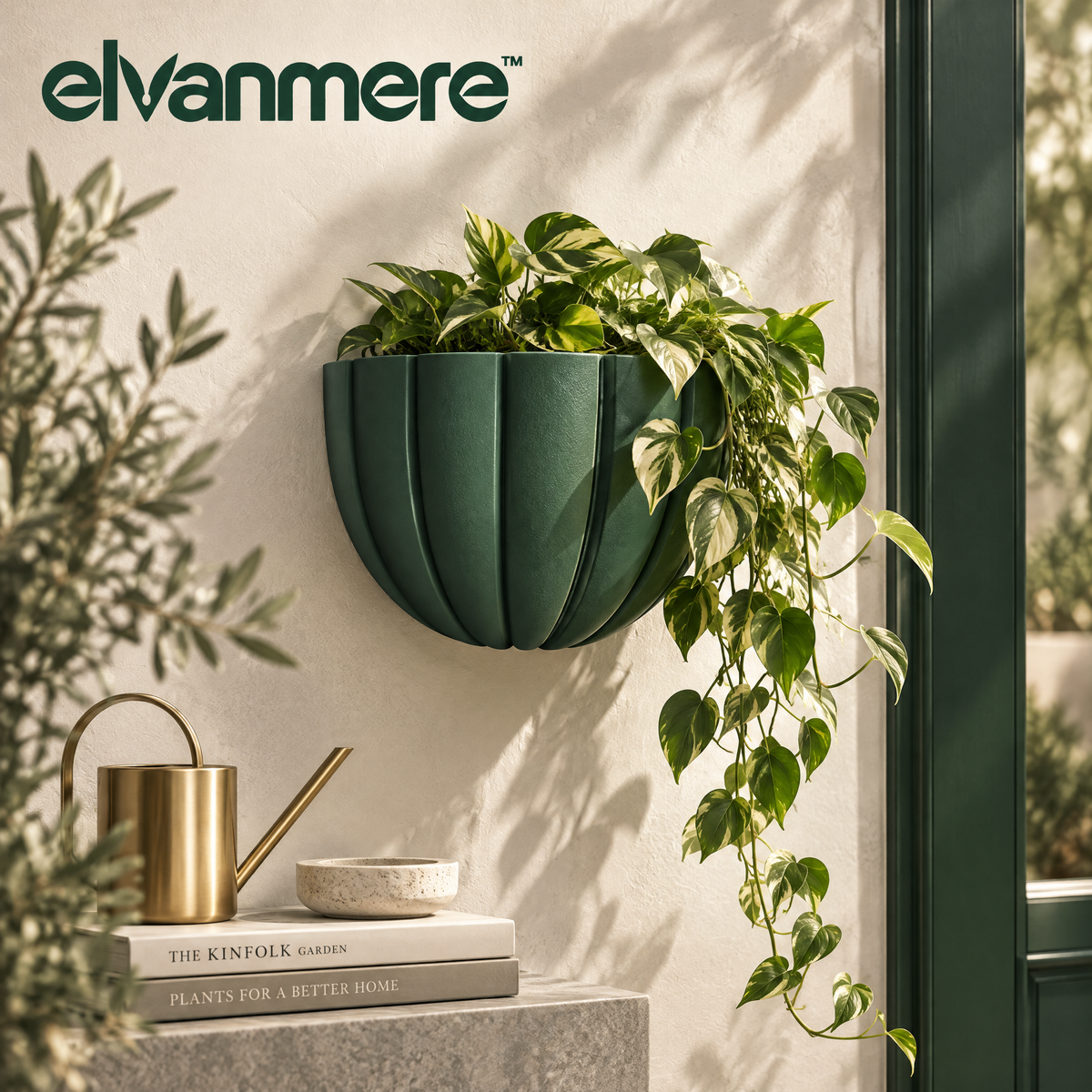 Elvanmere™ Hanging Wall Planter Bowl
