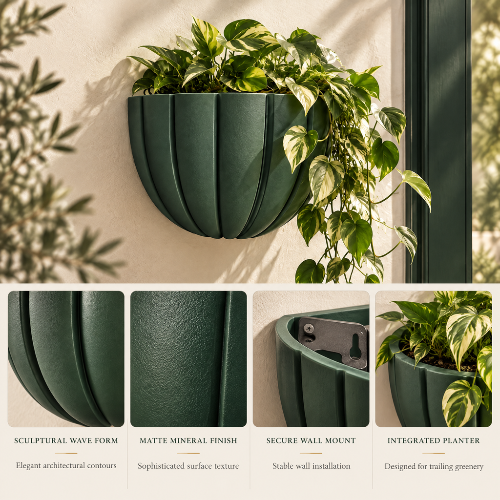 Elvanmere™ Hanging Wall Planter Bowl
