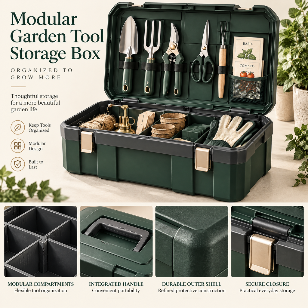 Elvanmere™ Garden Tool Storage Kit